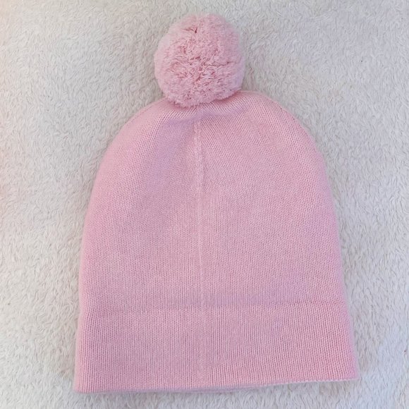 Alexander McQueen Beanie Pink Pompom Wool & Cashmere main image 11